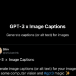 GPT-3-x-Image-Captions
